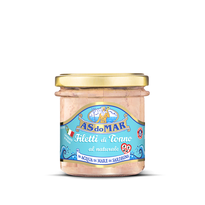 Asdomar tonno a filetti naturale 150GR