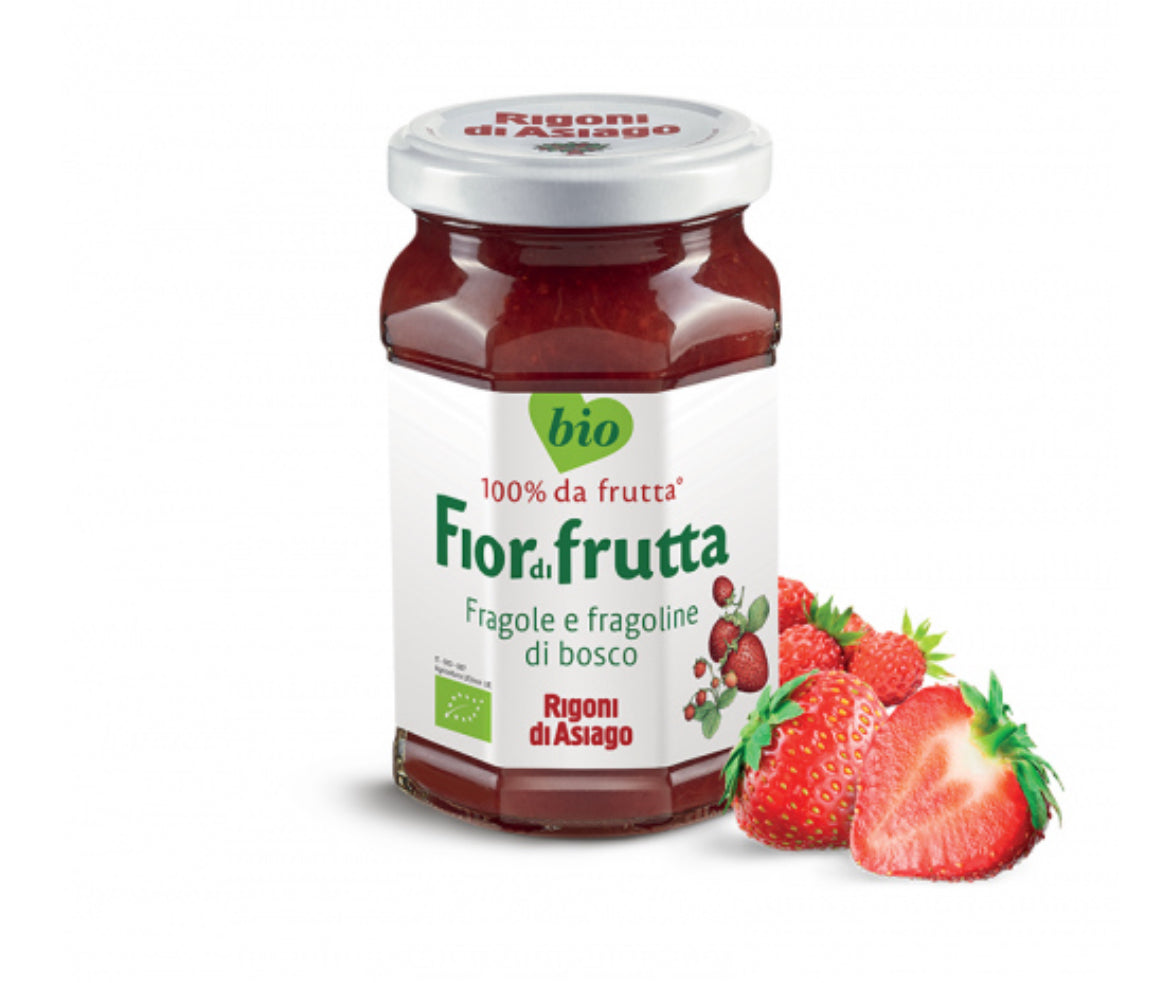 RIGONI Strawberries and Wild Strawberries Bio 250GR