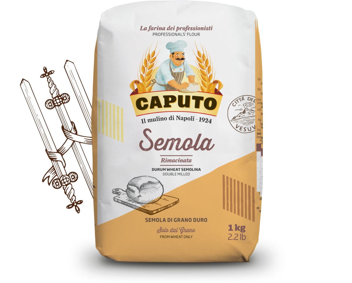 Caputo Re-milled Durum Wheat Semolina 1 kg