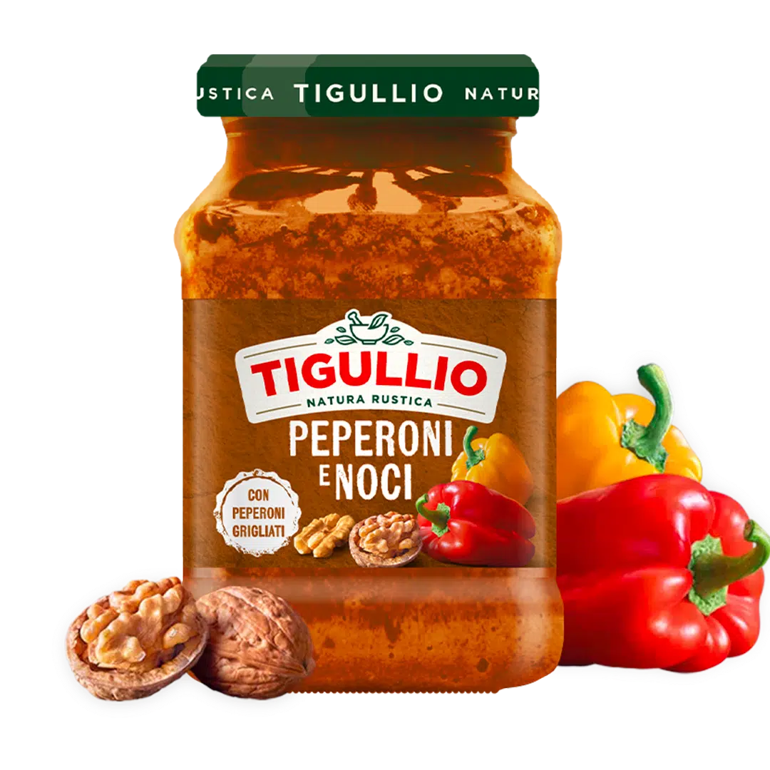 TIGULLIO PEPERONI E NOCI 185GR