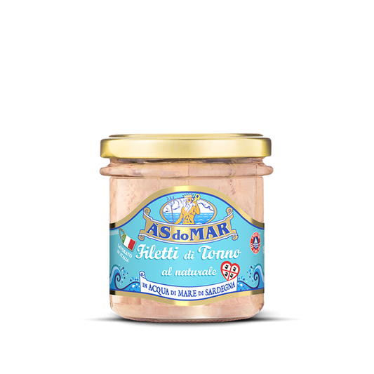 Asdomar tonno a filetti naturale 150GR