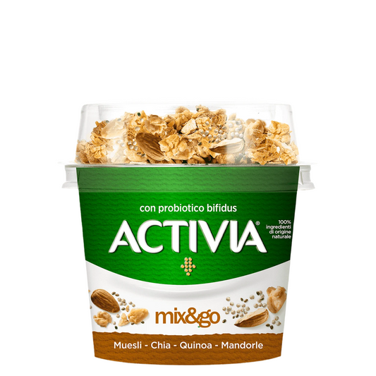 Activia Mix&Go Muesli, Chia, Quinoa and Almonds 170GR