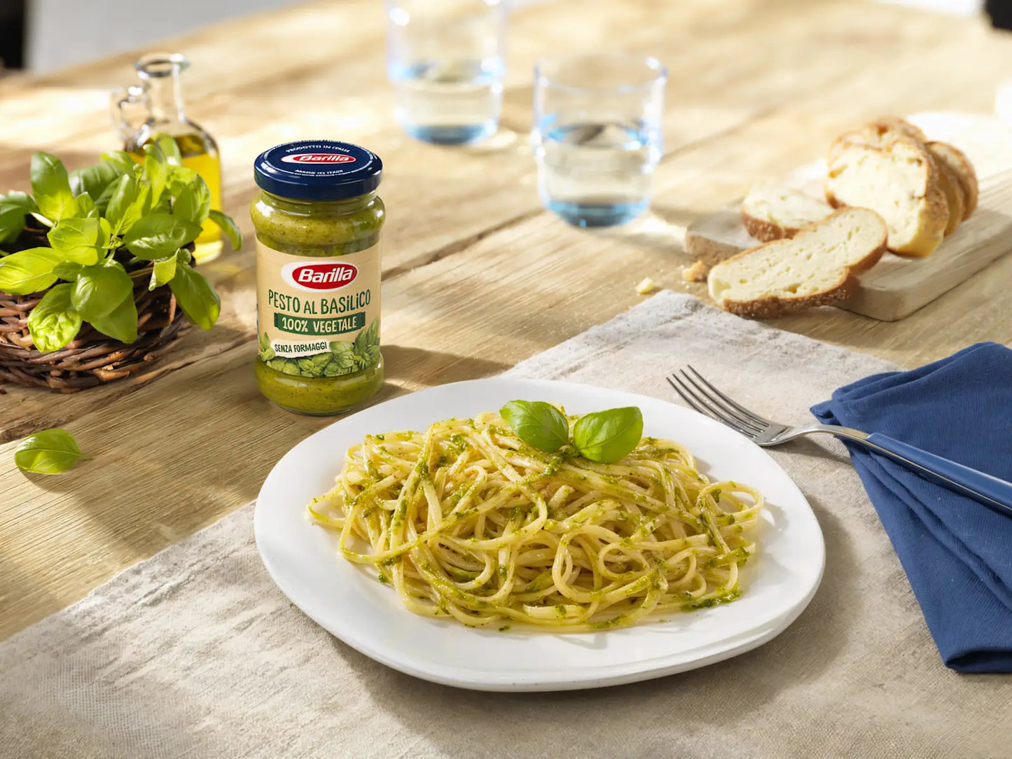 Barilla pesto al basilico vegan