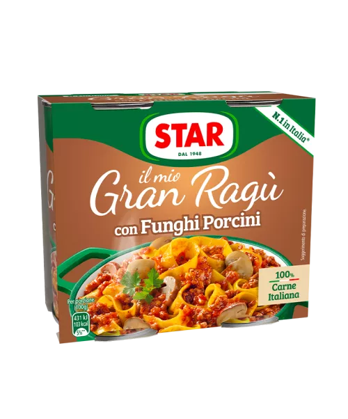 Il Mio Gran Ragù con Funghi Porcini 2X 180GR