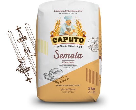 Caputo Re-milled Durum Wheat Semolina 1 kg