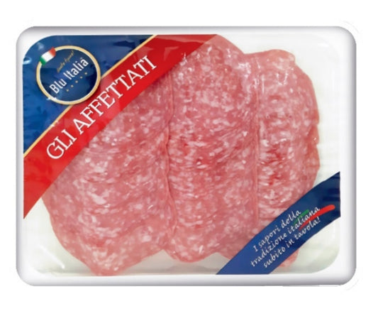 Blu Italia Salame Milano sliced vacuum 100GR