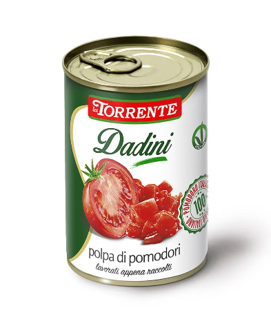 LA TORRENTE Tomato pulp, cubes 400GR