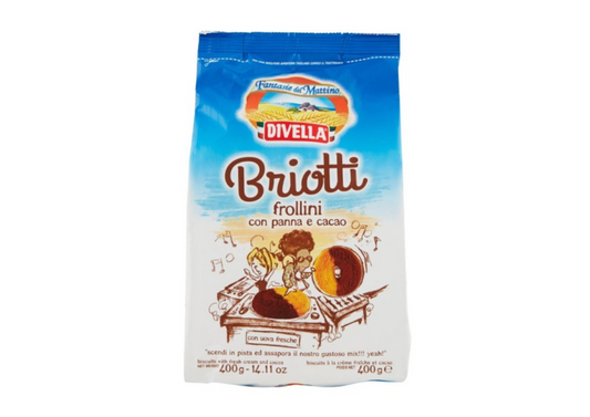 Divella briotti panna cacao 400GR