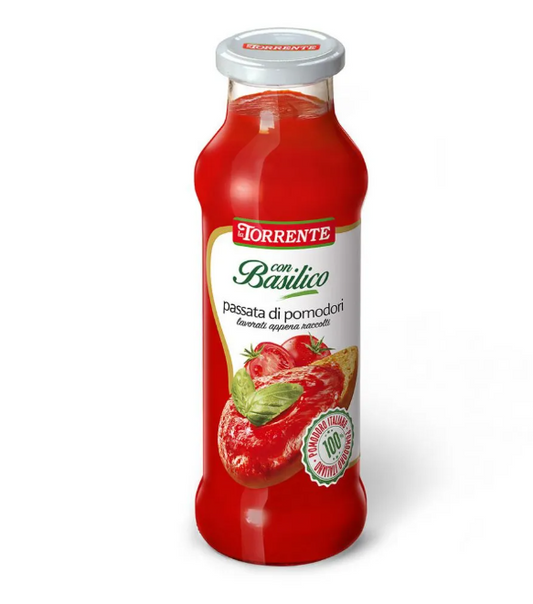LA TORRENTE Passata di pomodoro con basilico 690GR