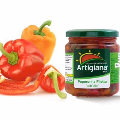 ARTIGIANA SUD FILETTI DI PEPERONI 280GR