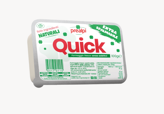 PREALPI Quick Formaggio Fresco 100GR